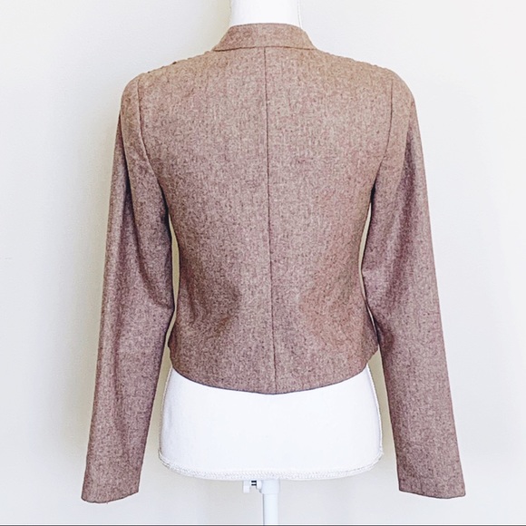 ANTHRO Tabitha Pleated as You Please Wool Blazer - Picture 6 of 8